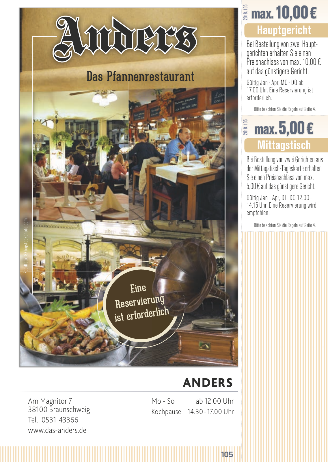 Vorschau FLIPS Gutscheinbuch 2018 Seite 105