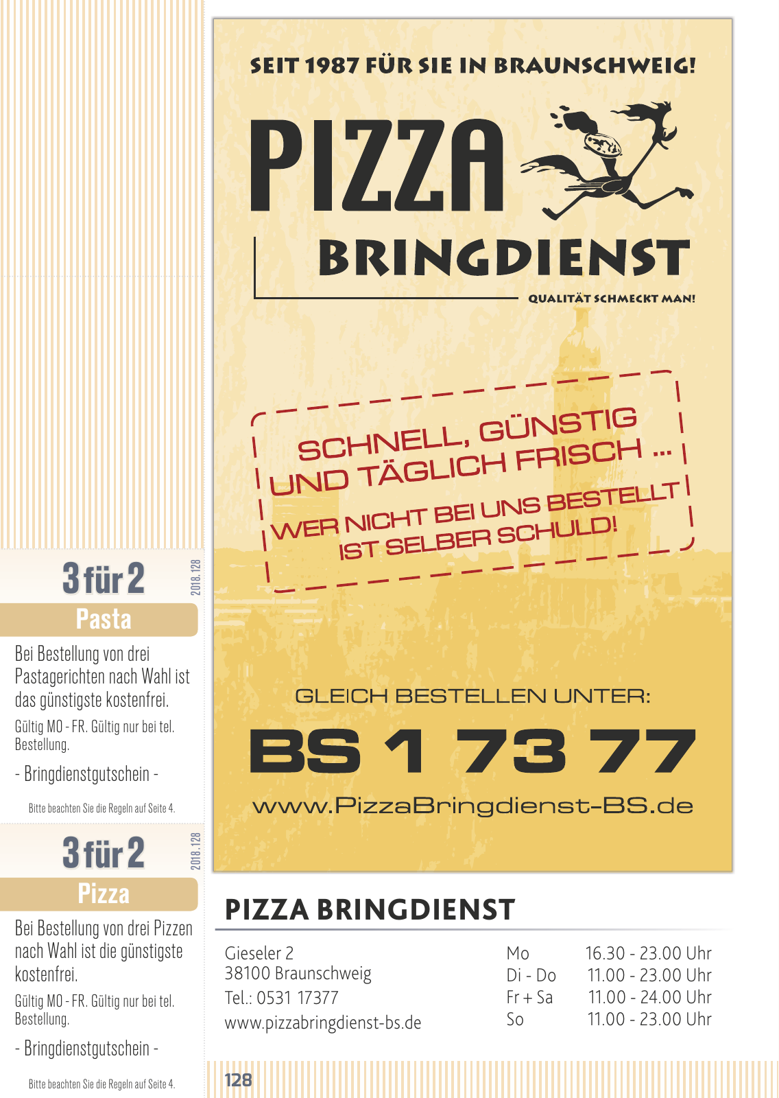 Vorschau FLIPS Gutscheinbuch 2018 Seite 128