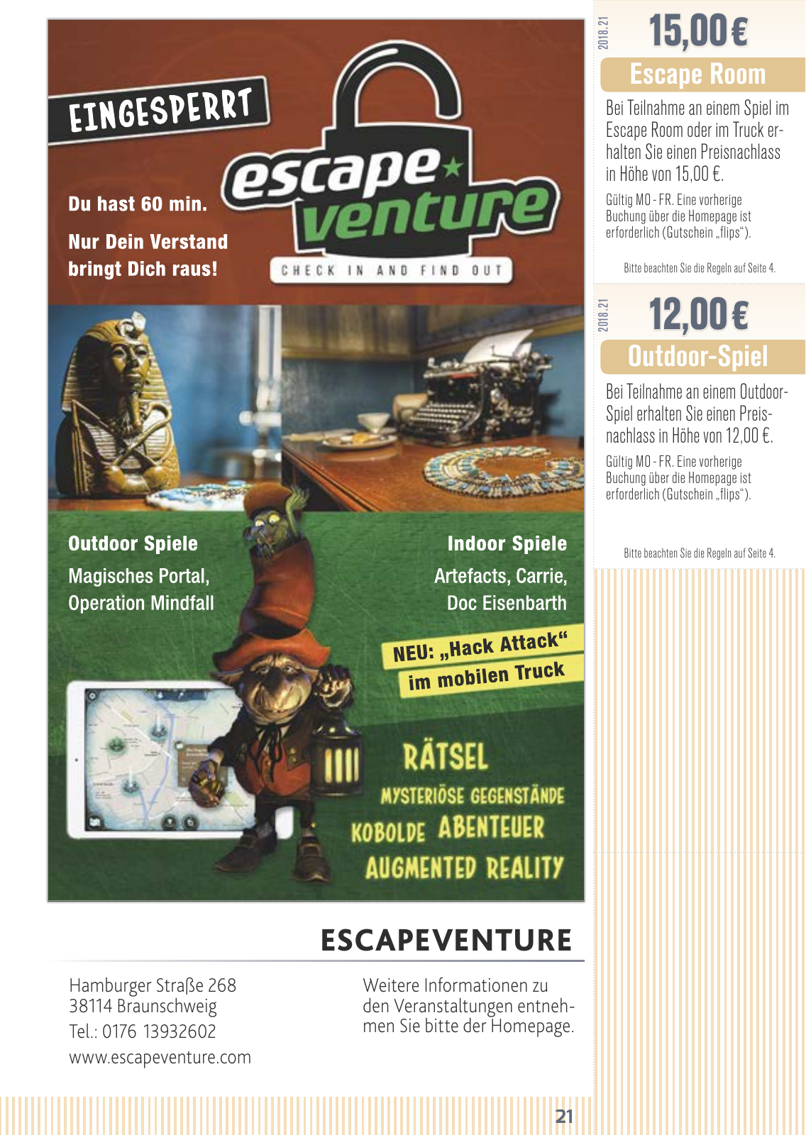 Vorschau FLIPS Gutscheinbuch 2018 Seite 21
