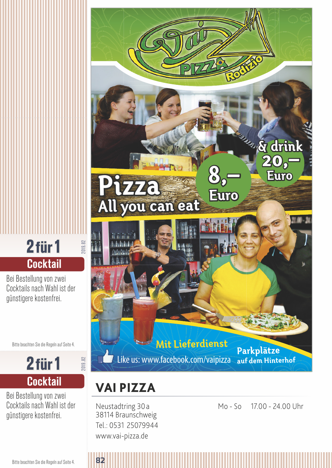 Vorschau FLIPS Gutscheinbuch 2019 Seite 82