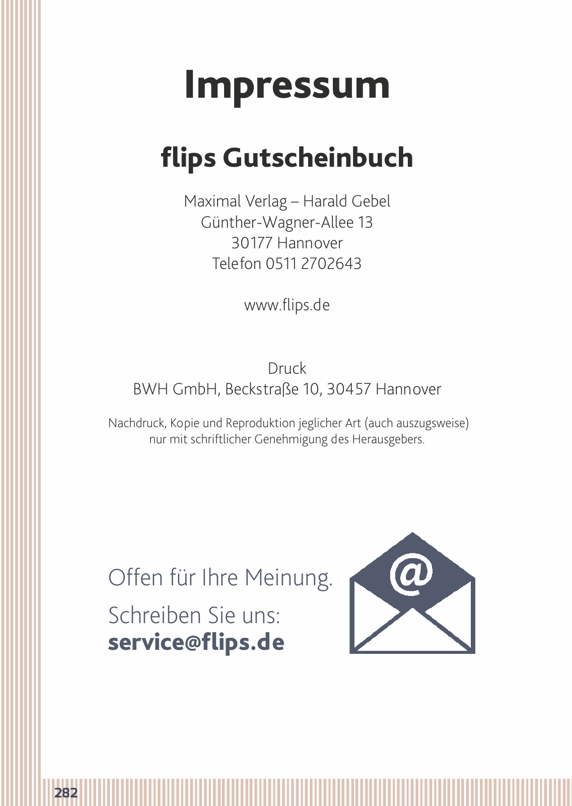 Vorschau FLIPS Gutscheinbuch 2019 Seite 282