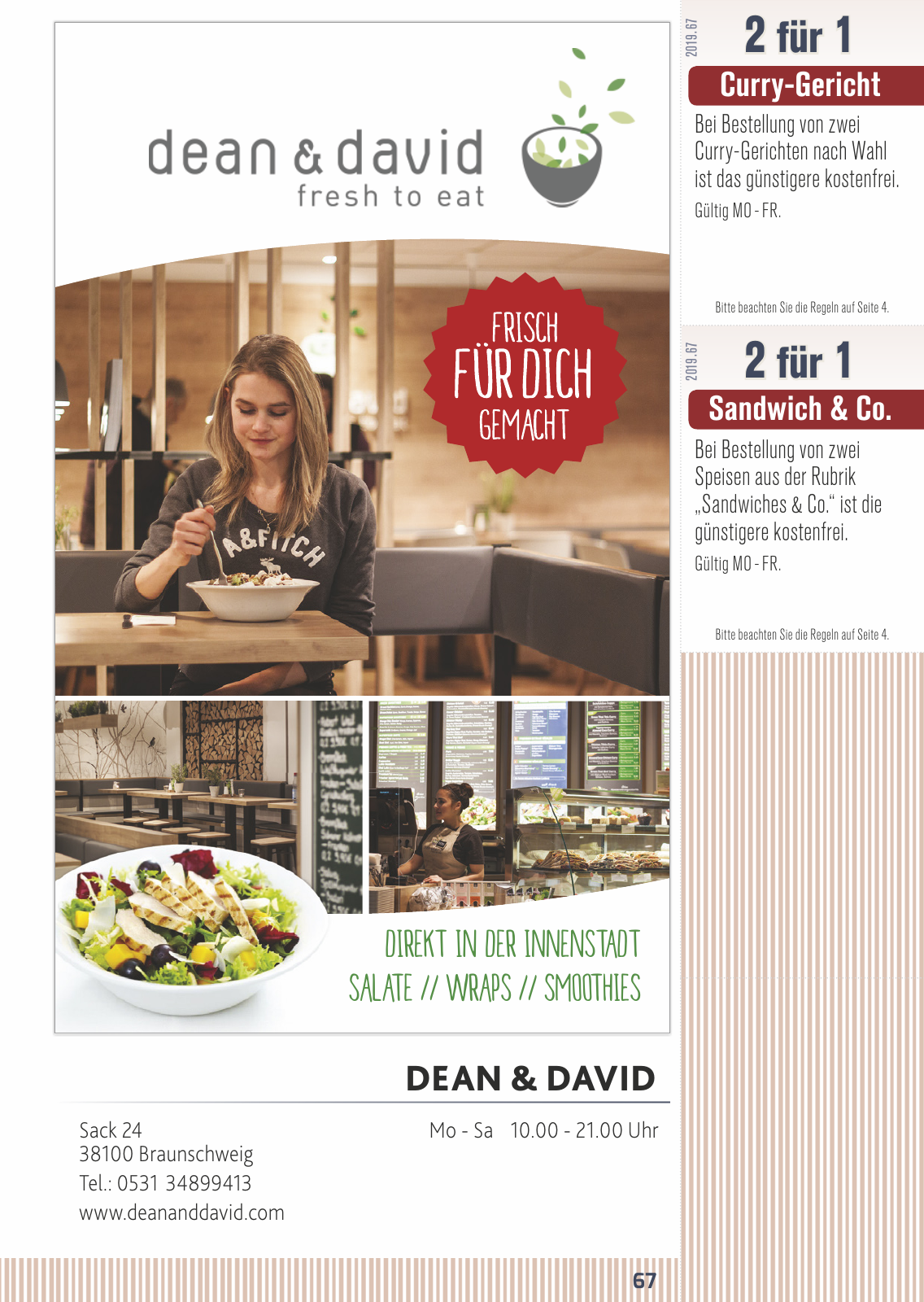 Vorschau FLIPS Gutscheinbuch 2019 Seite 67