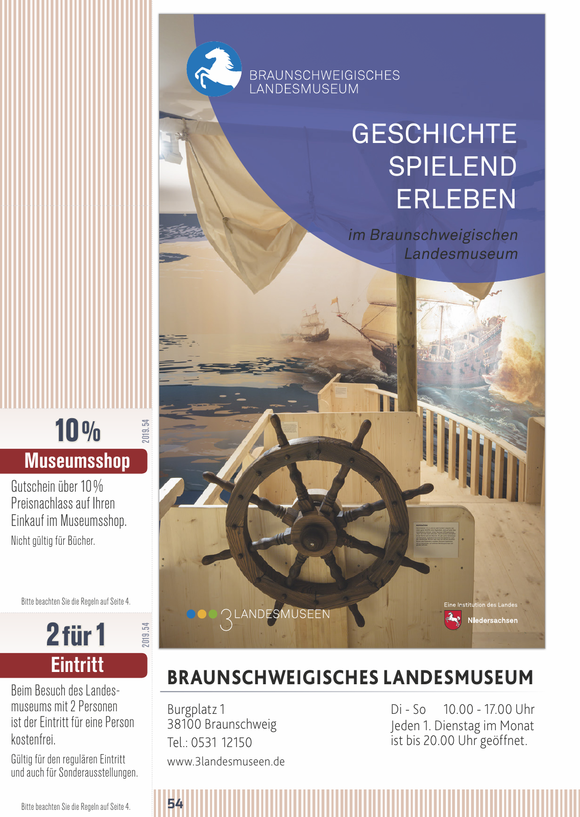 Vorschau FLIPS Gutscheinbuch 2019 Seite 54