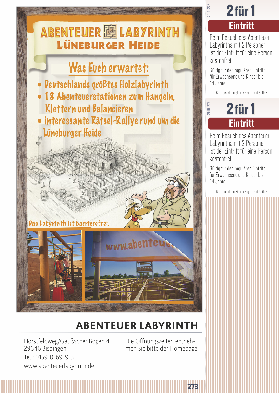 Vorschau FLIPS Gutscheinbuch 2019 Seite 273
