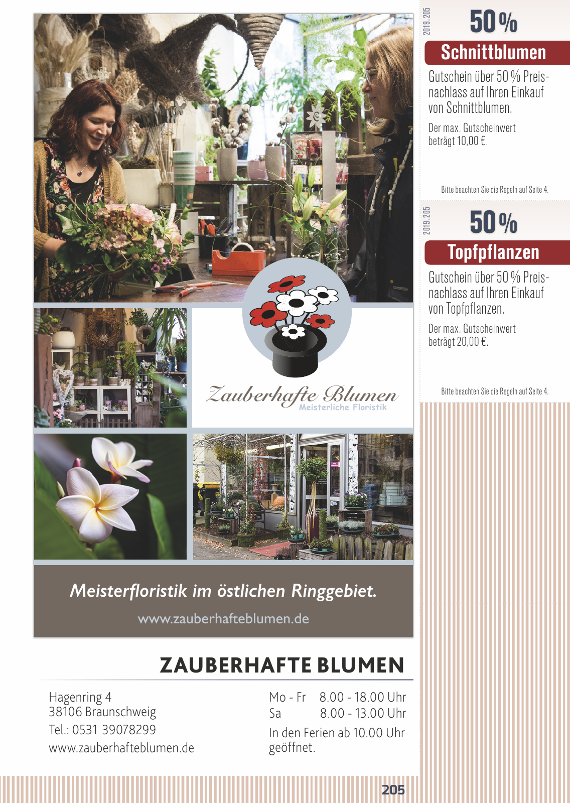 Vorschau FLIPS Gutscheinbuch 2019 Seite 205