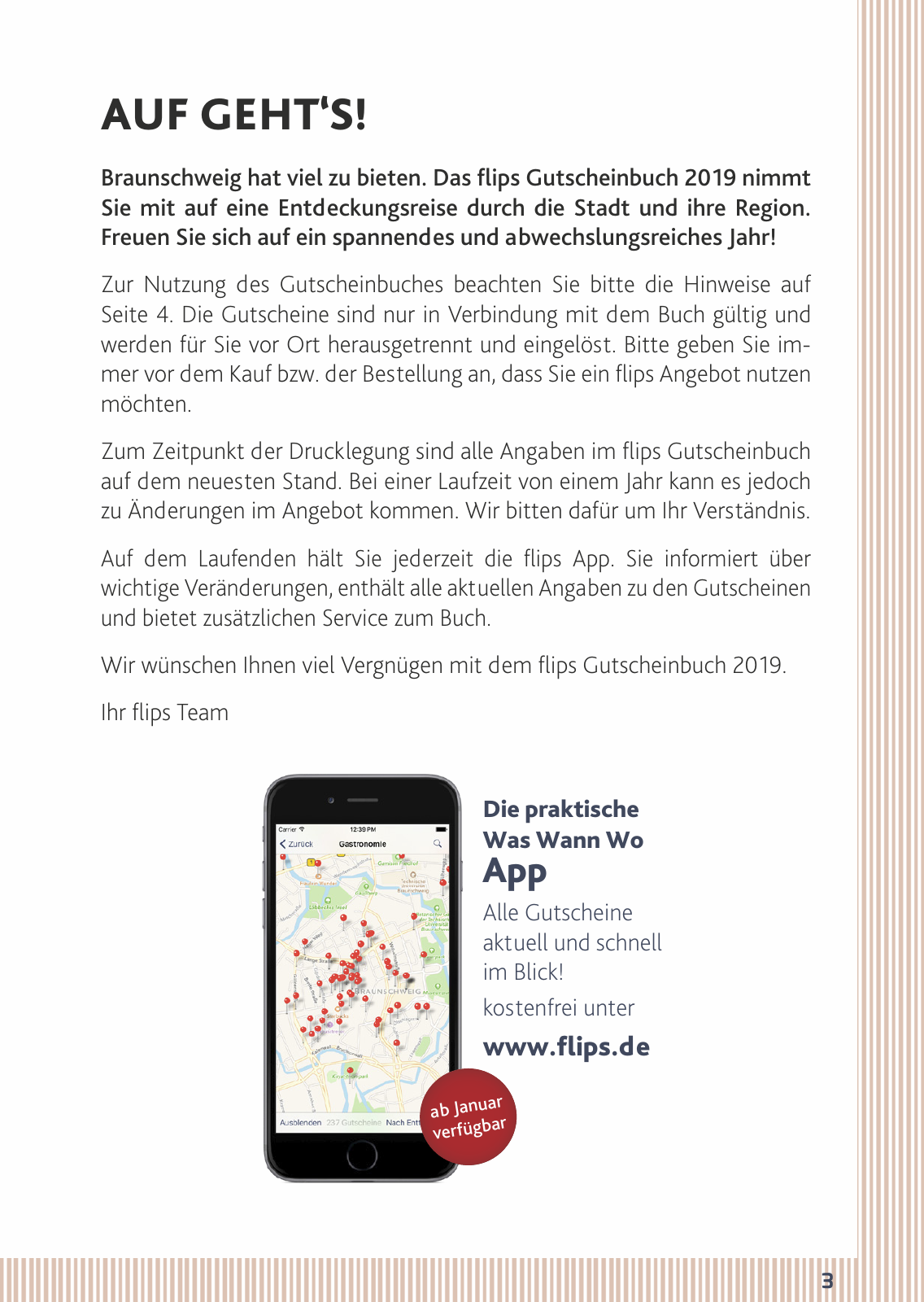 Vorschau FLIPS Gutscheinbuch 2019 Seite 3
