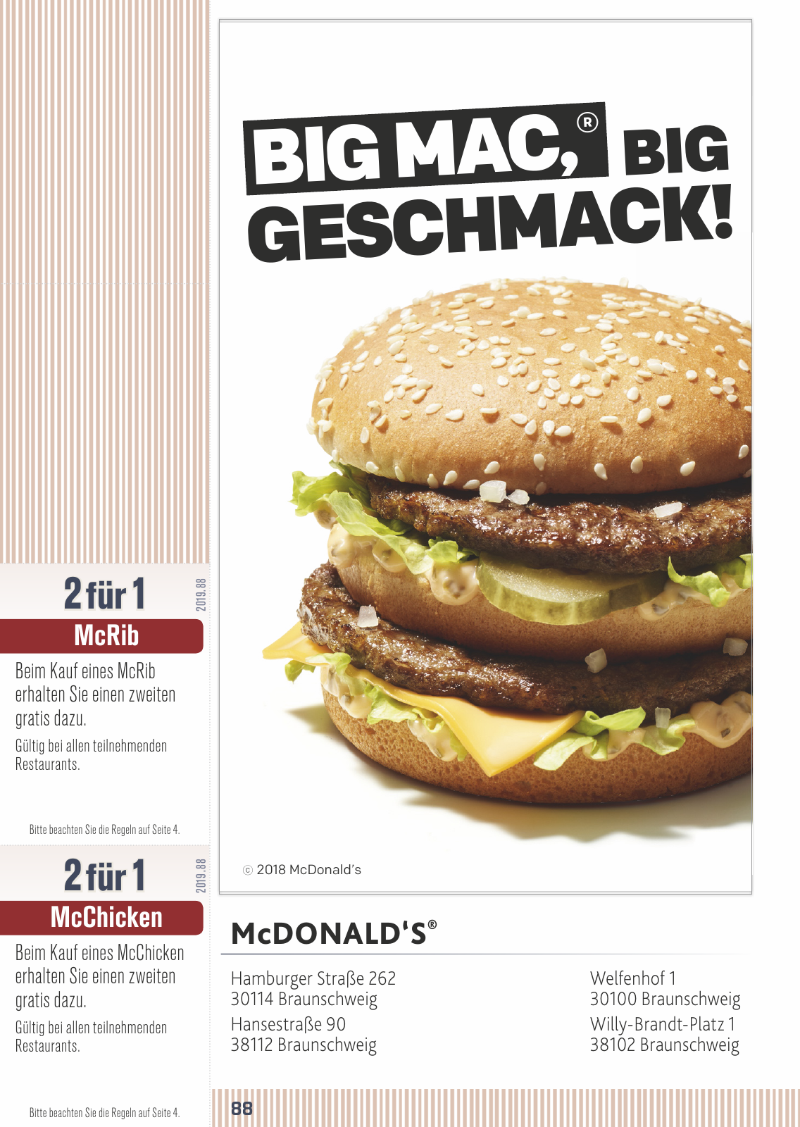 Vorschau FLIPS Gutscheinbuch 2019 Seite 88