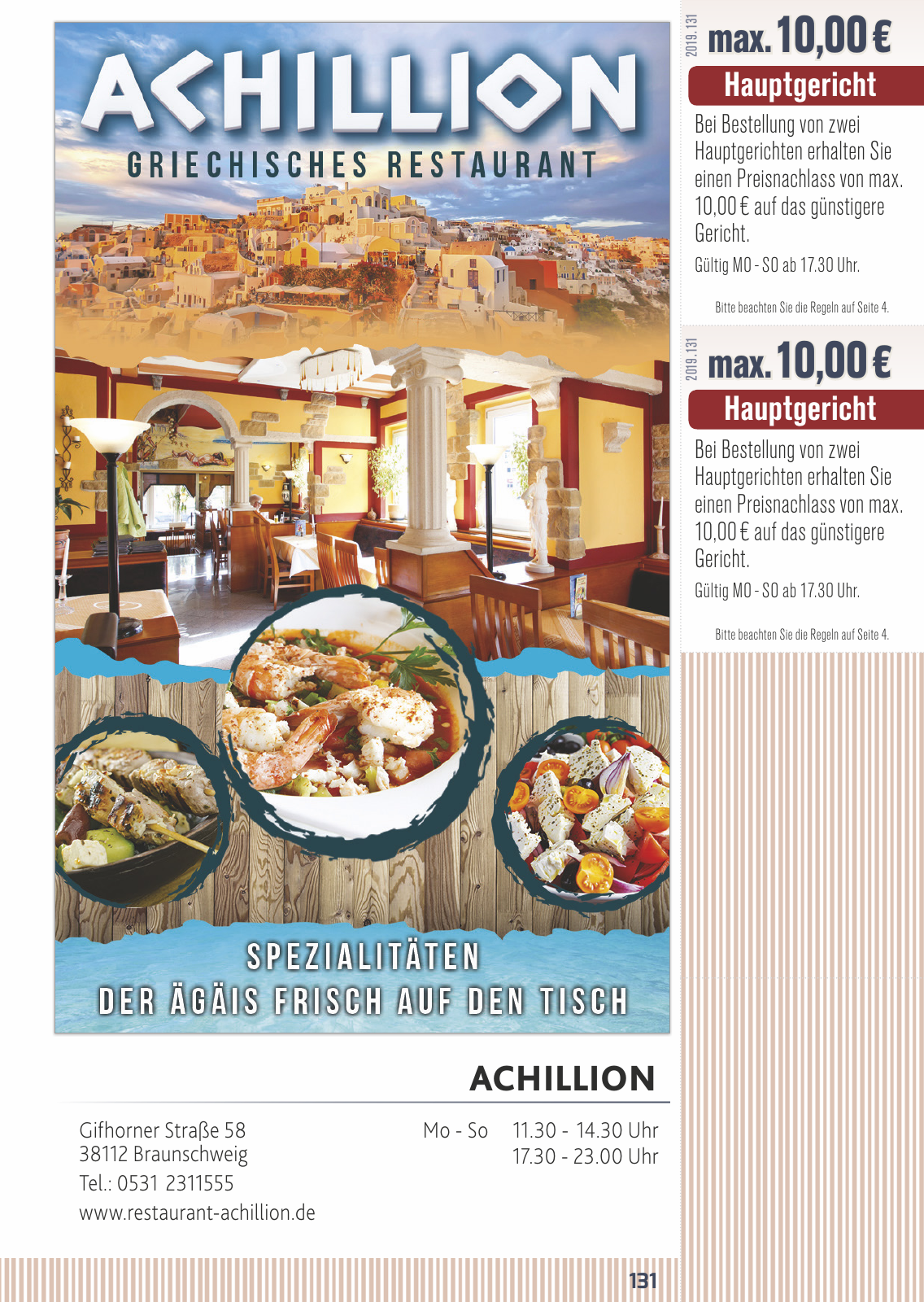 Vorschau FLIPS Gutscheinbuch 2019 Seite 131