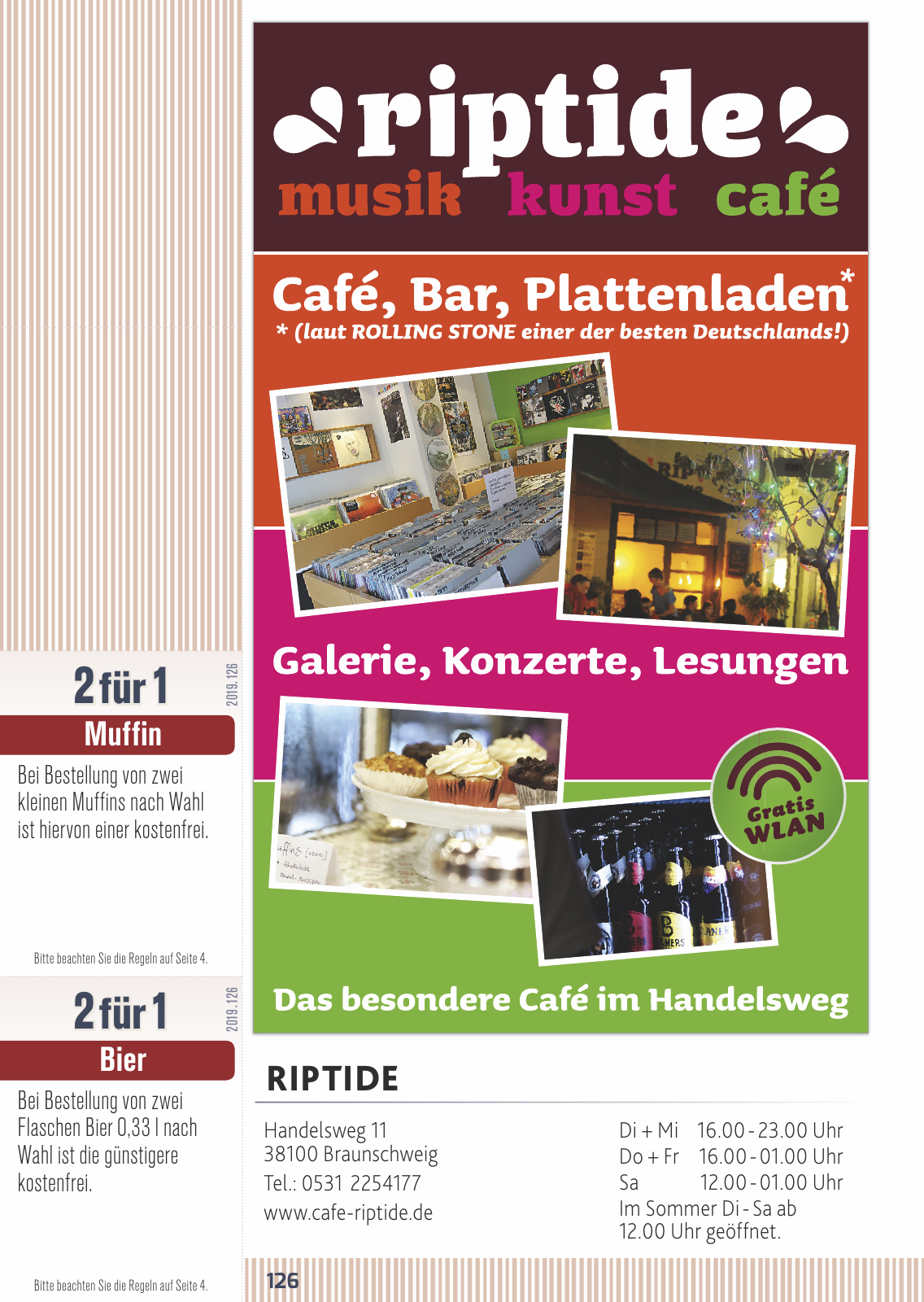 Vorschau FLIPS Gutscheinbuch 2019 Seite 126
