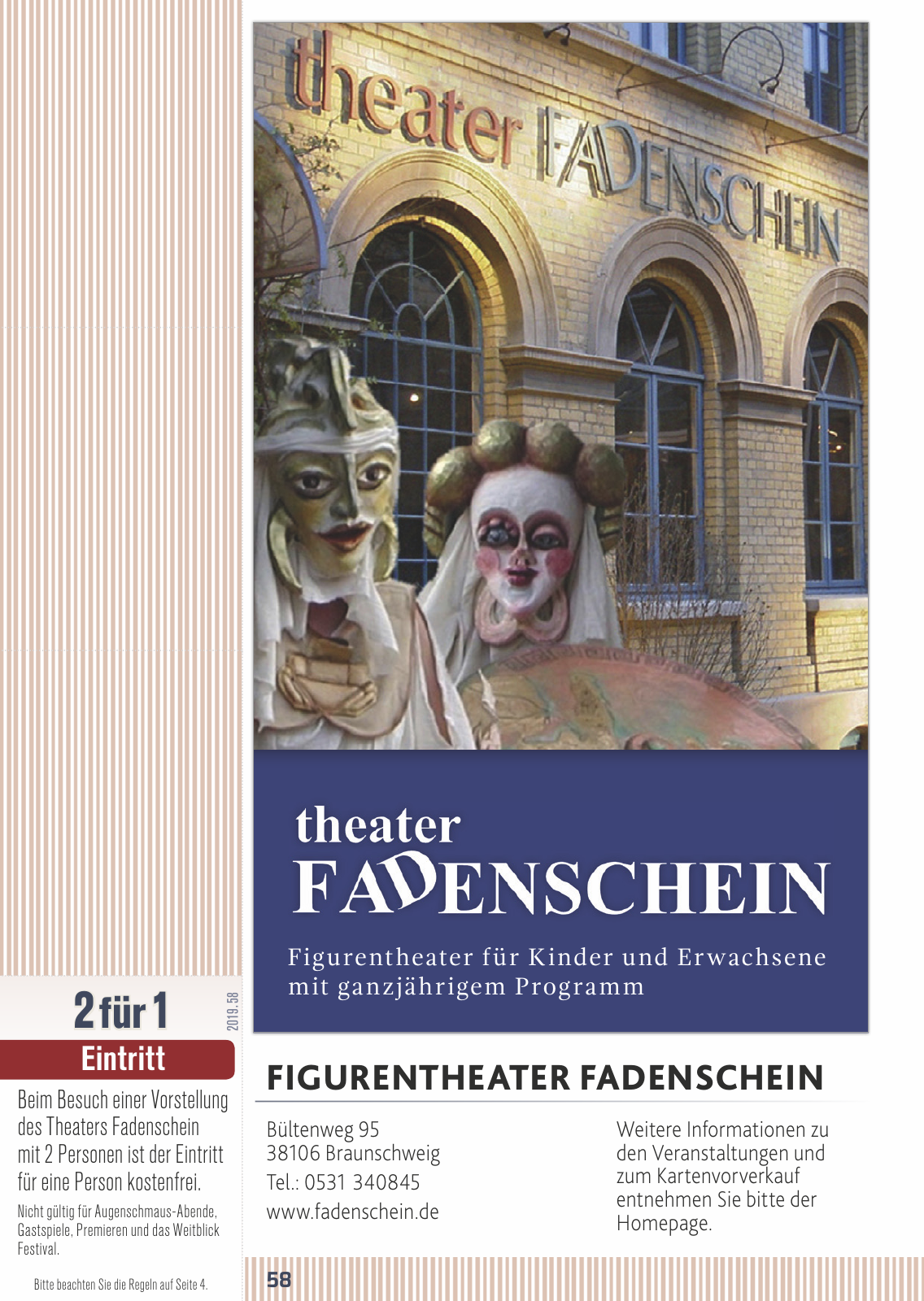 Vorschau FLIPS Gutscheinbuch 2019 Seite 58