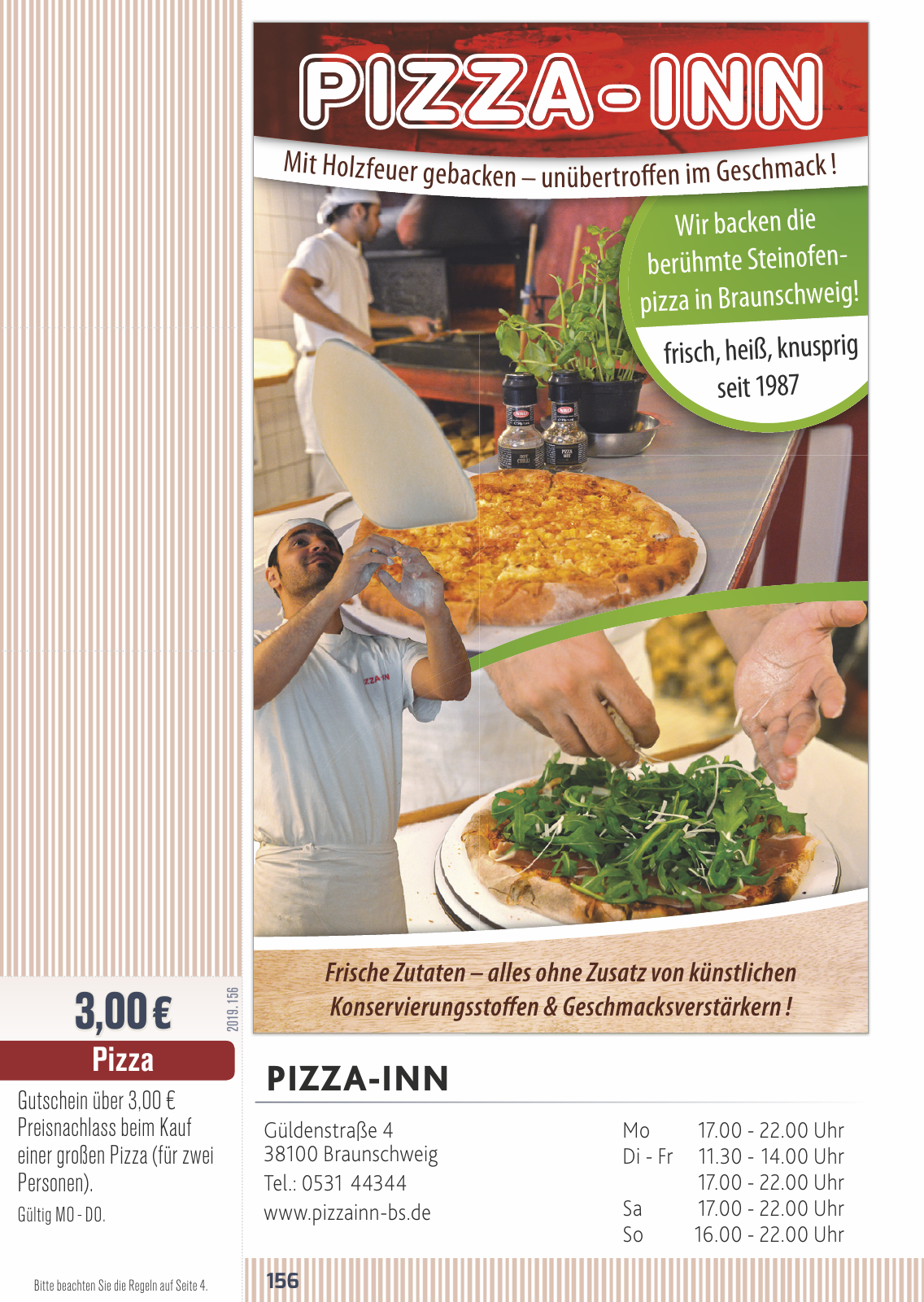 Vorschau FLIPS Gutscheinbuch 2019 Seite 156