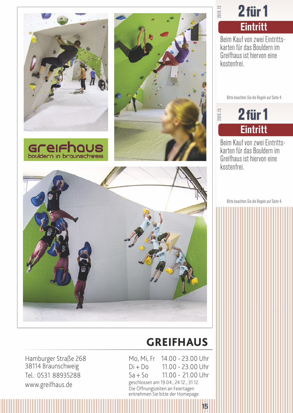 Vorschau FLIPS Gutscheinbuch 2019 Seite 15