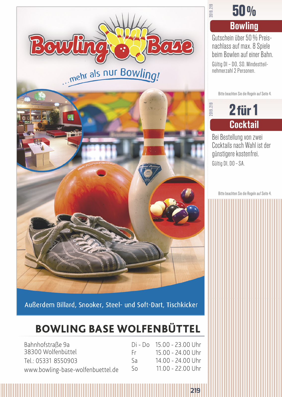 Vorschau FLIPS Gutscheinbuch 2019 Seite 219