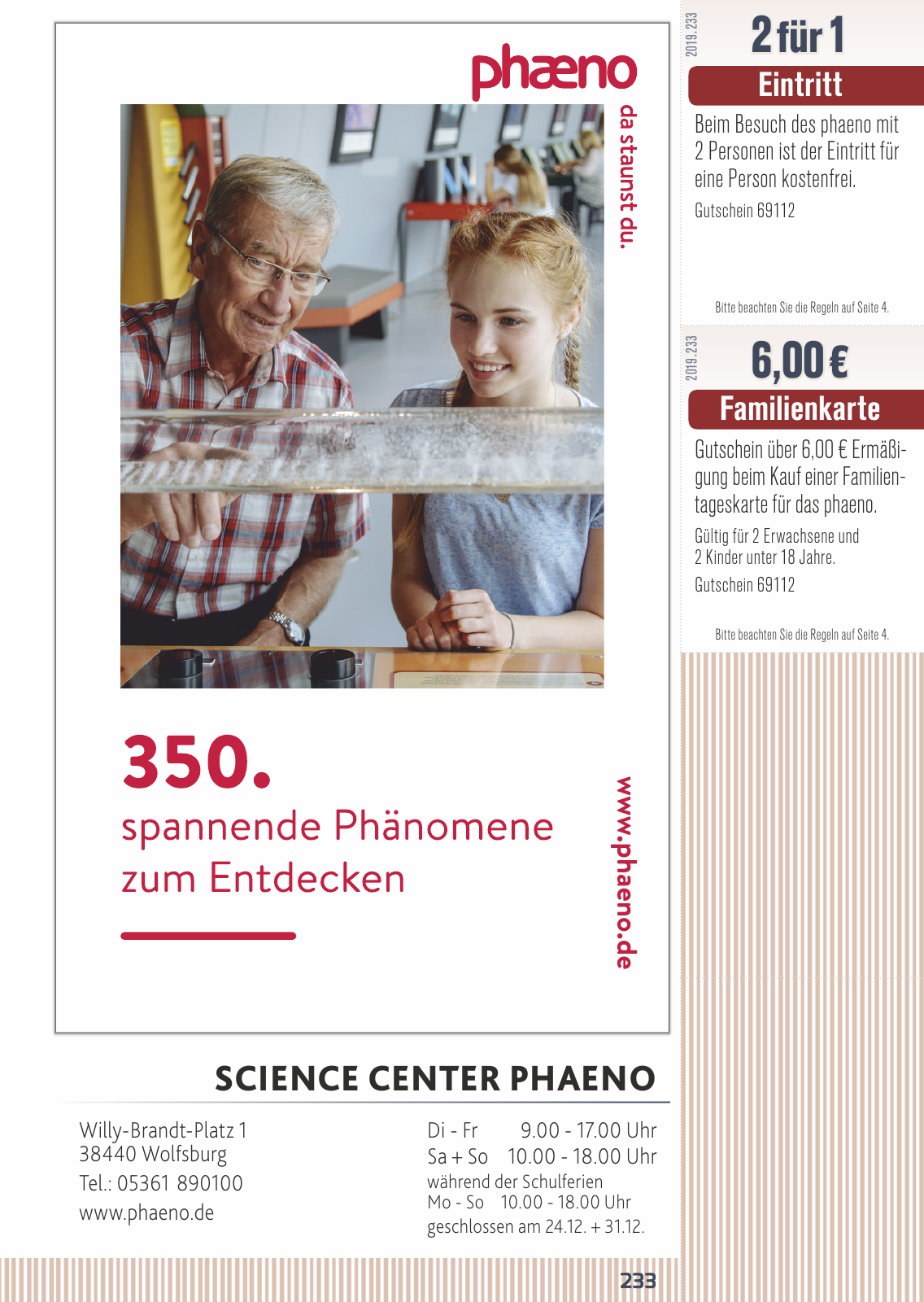 Vorschau FLIPS Gutscheinbuch 2019 Seite 233