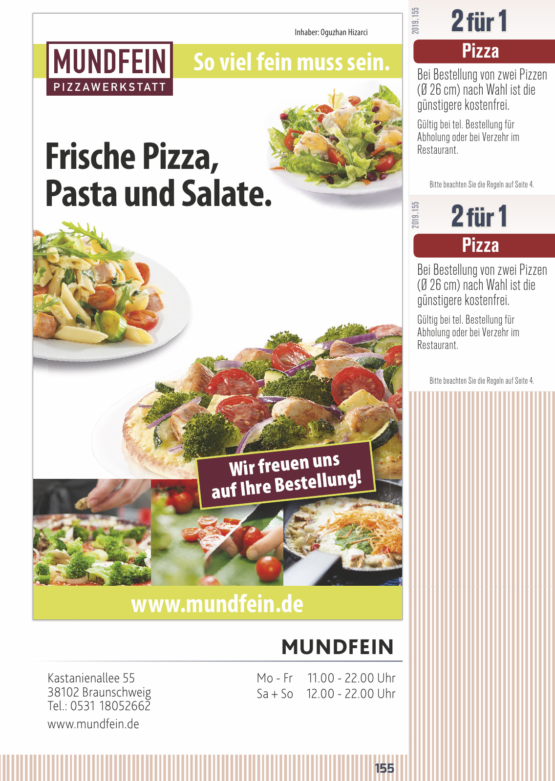 Vorschau FLIPS Gutscheinbuch 2019 Seite 155