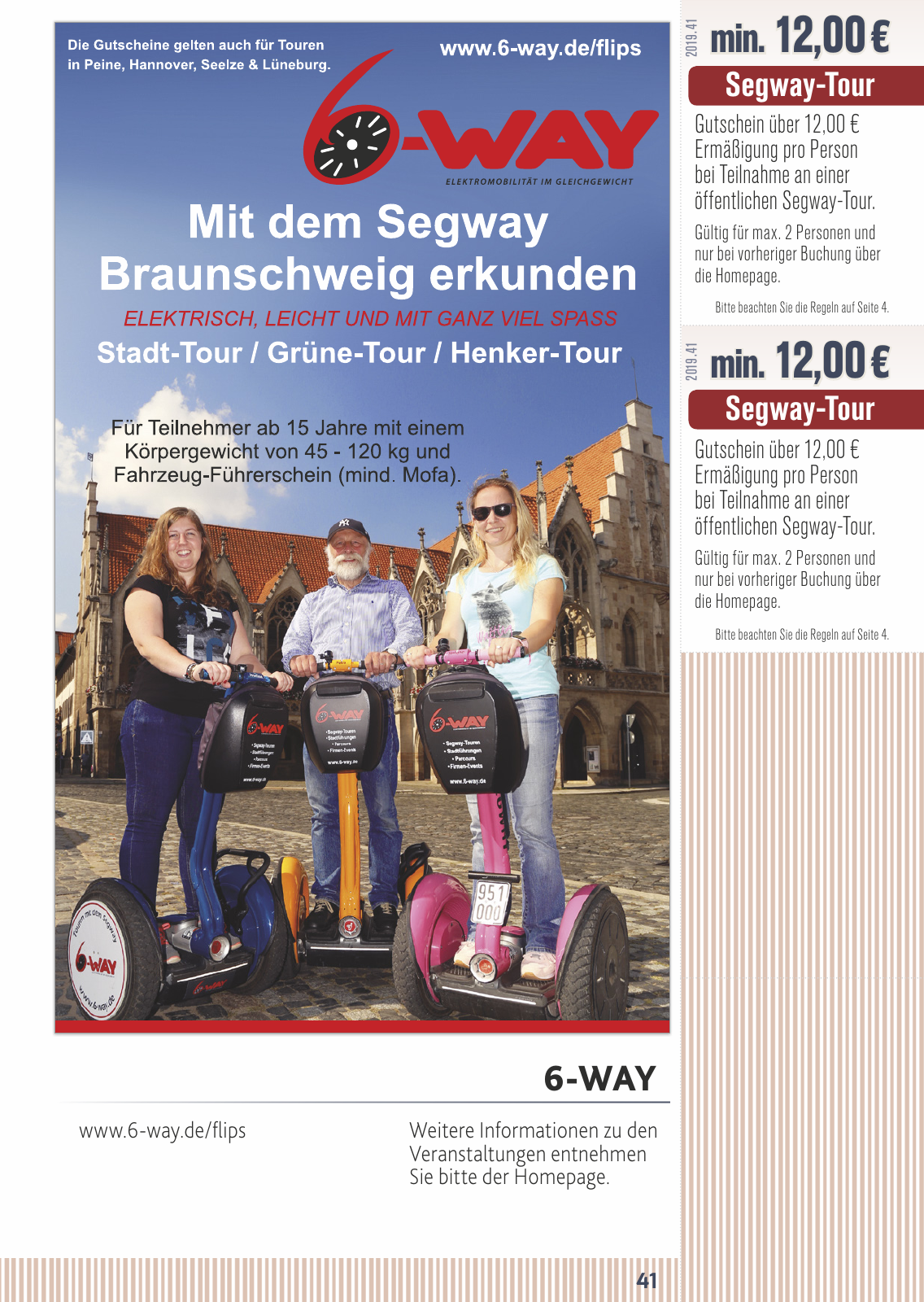 Vorschau FLIPS Gutscheinbuch 2019 Seite 41