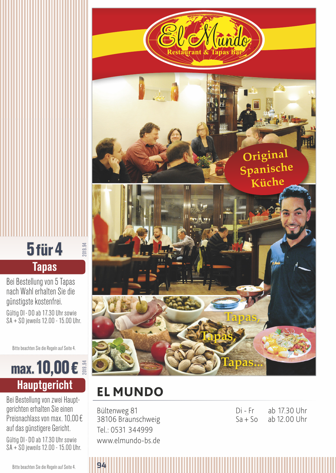 Vorschau FLIPS Gutscheinbuch 2019 Seite 94