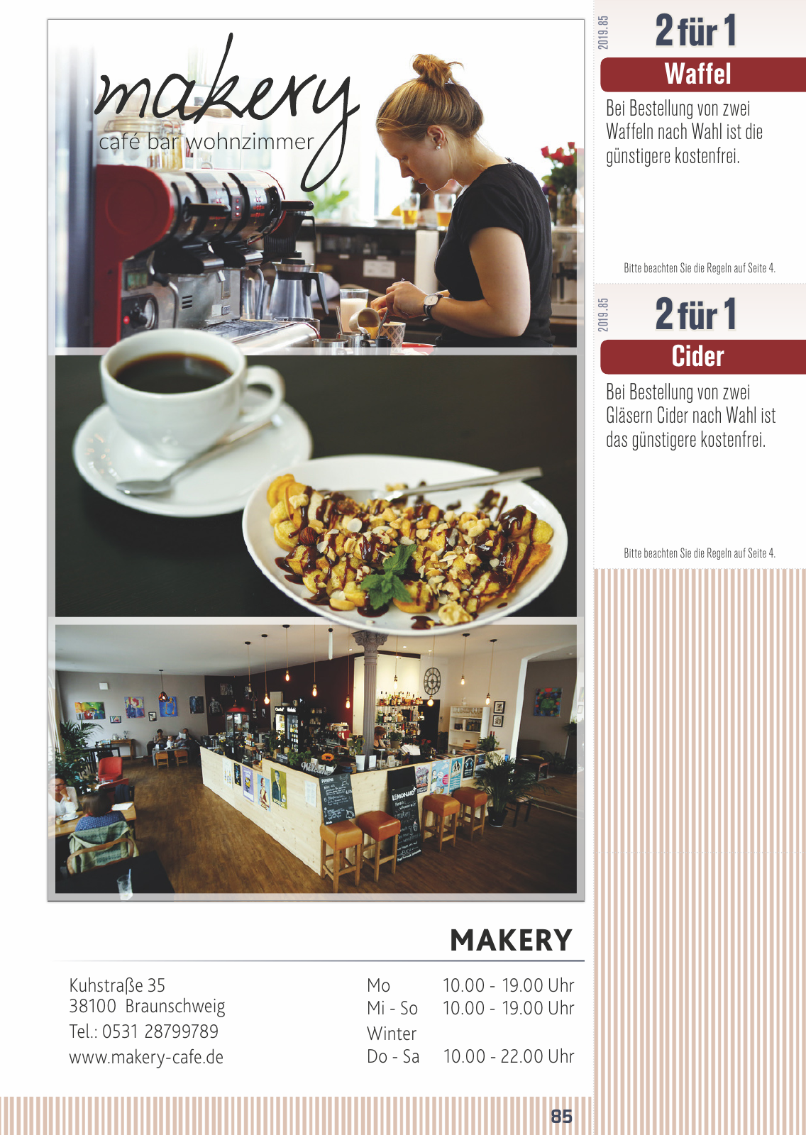 Vorschau FLIPS Gutscheinbuch 2019 Seite 85