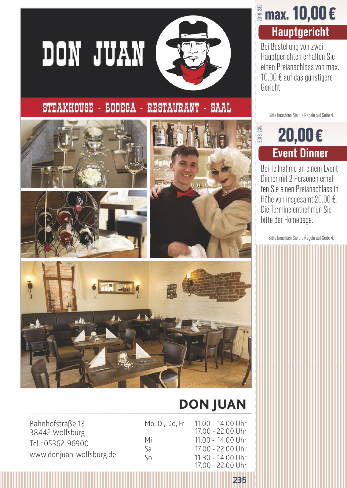 Vorschau FLIPS Gutscheinbuch 2019 Seite 235