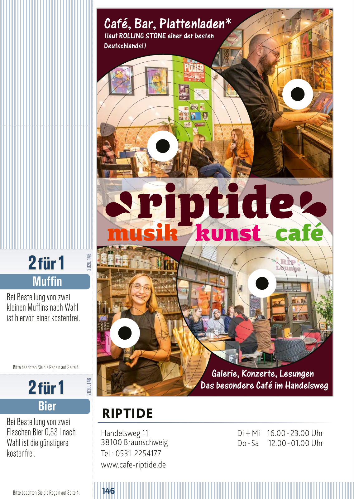 Vorschau FLIPS Gutscheinbuch 2020 Seite 146