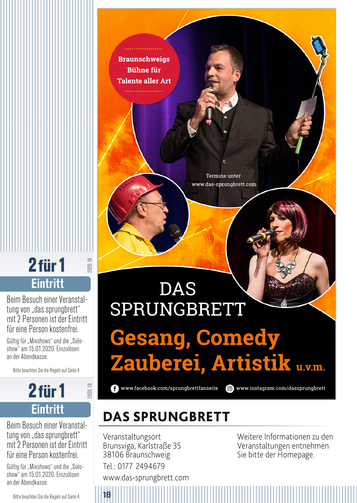 Vorschau FLIPS Gutscheinbuch 2020 Seite 18