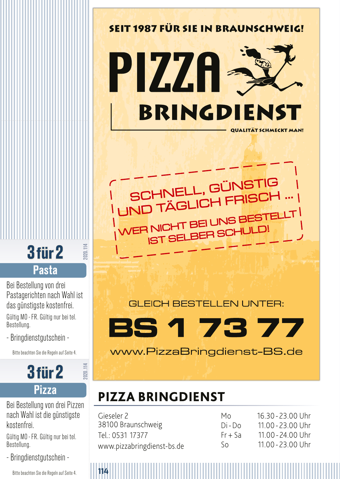 Vorschau FLIPS Gutscheinbuch 2020 Seite 114