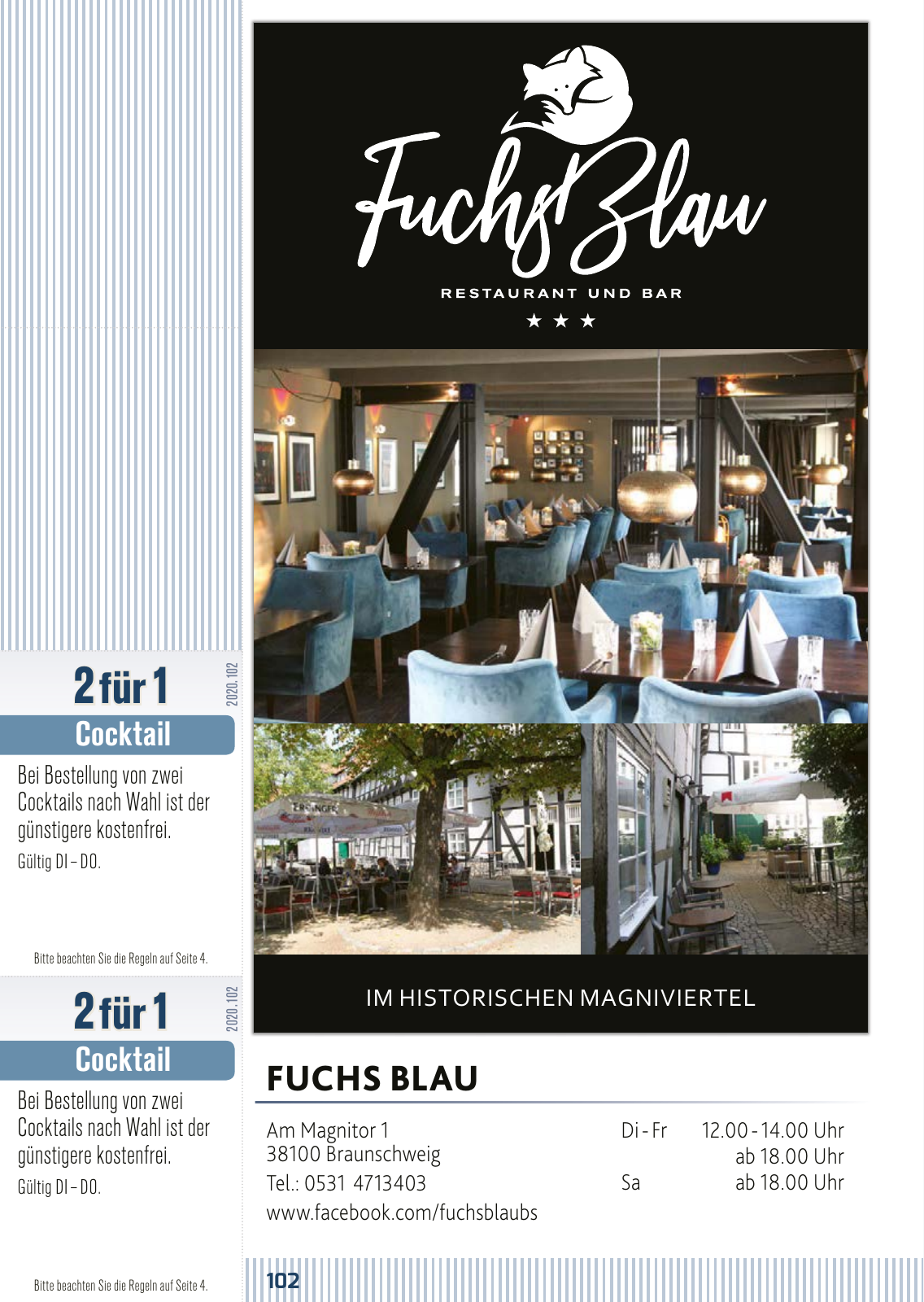 Vorschau FLIPS Gutscheinbuch 2020 Seite 102