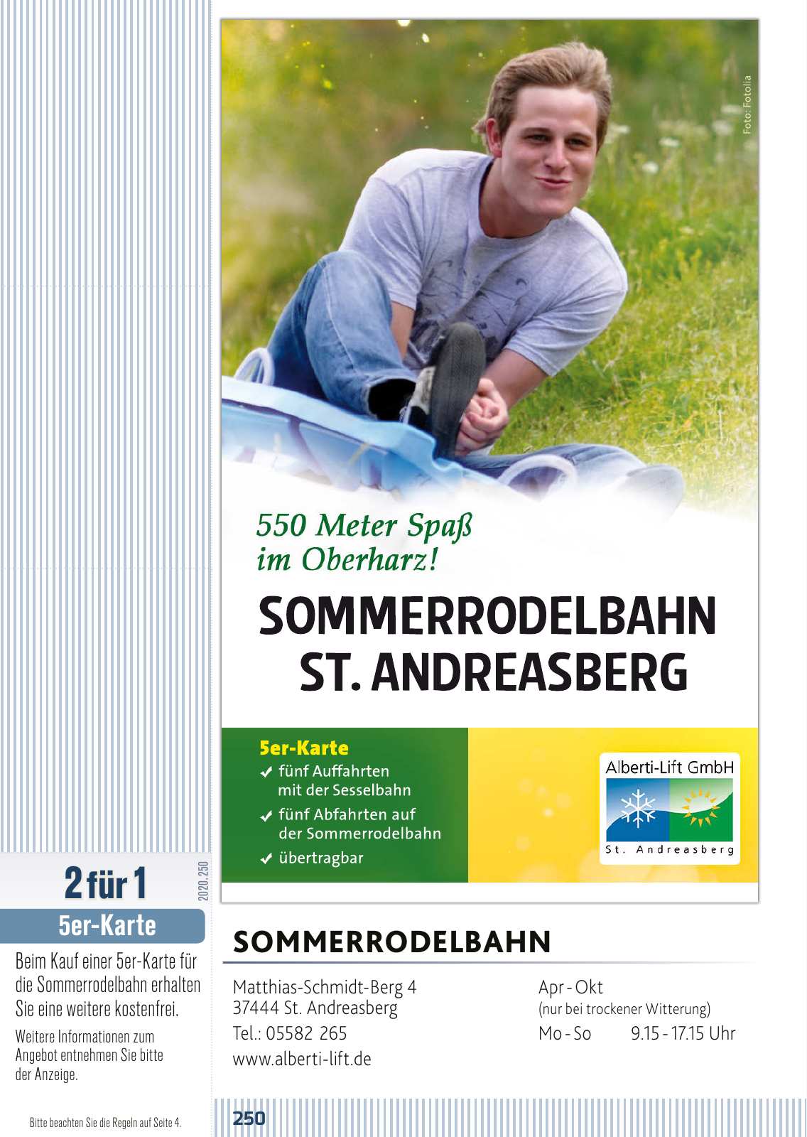 Vorschau FLIPS Gutscheinbuch 2020 Seite 250