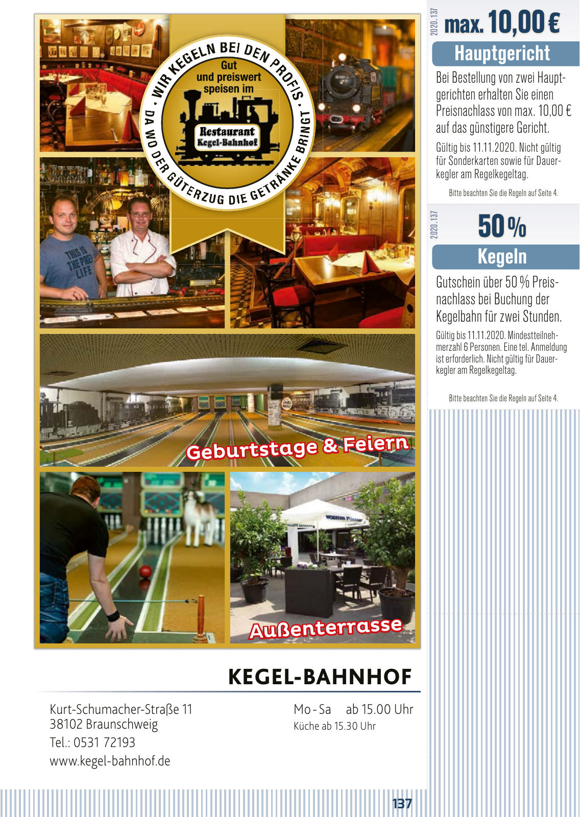 Vorschau FLIPS Gutscheinbuch 2020 Seite 137
