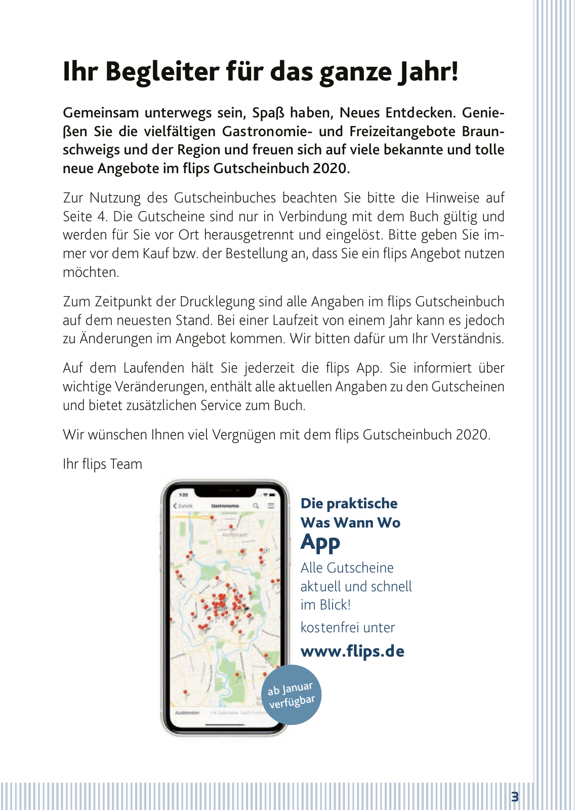 Vorschau FLIPS Gutscheinbuch 2020 Seite 3