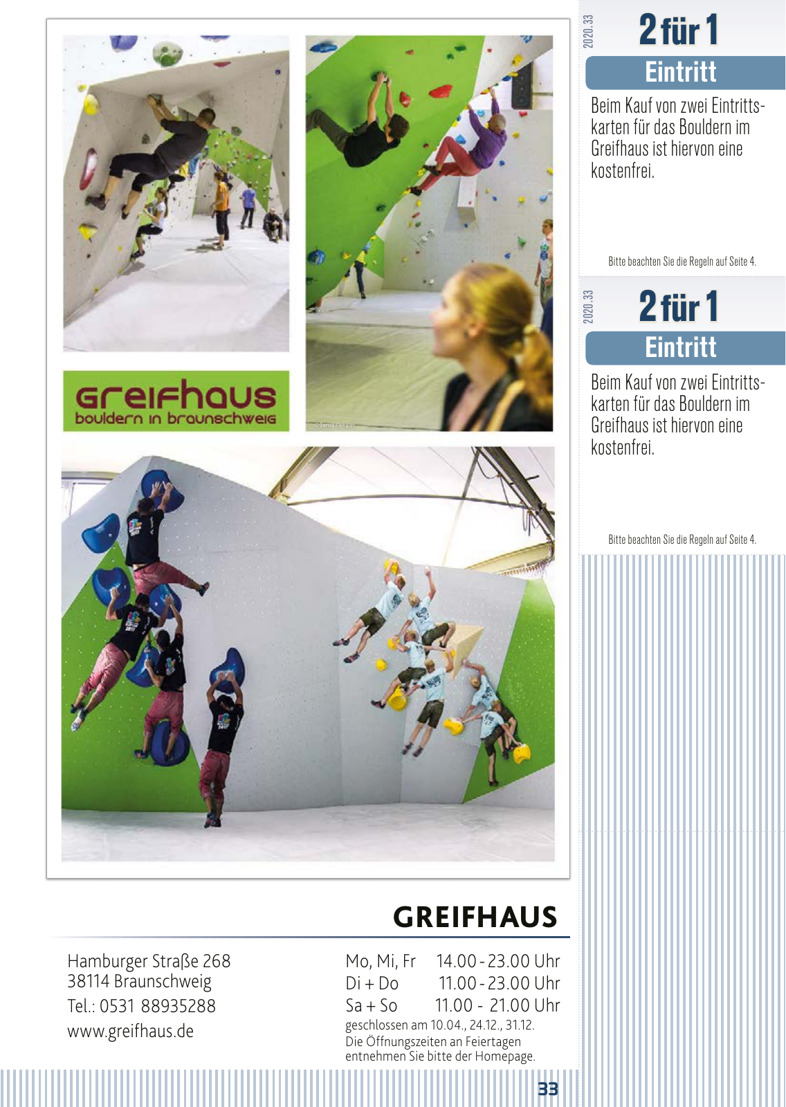 Vorschau FLIPS Gutscheinbuch 2020 Seite 33