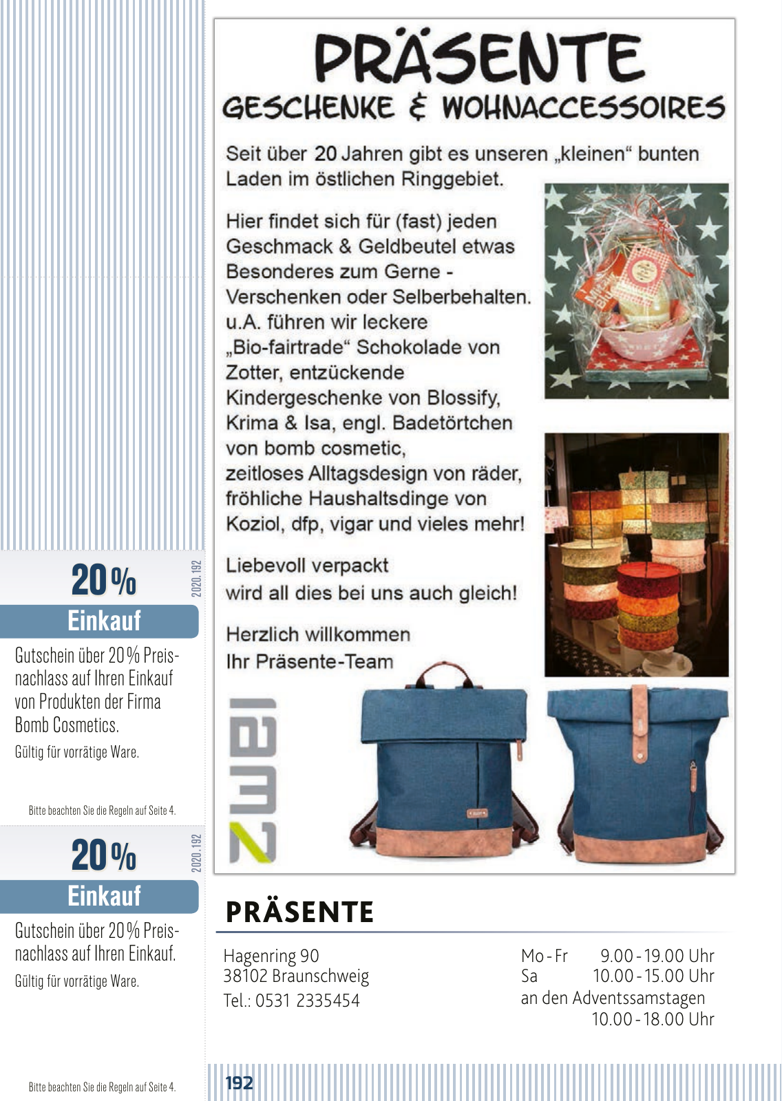 Vorschau FLIPS Gutscheinbuch 2020 Seite 192