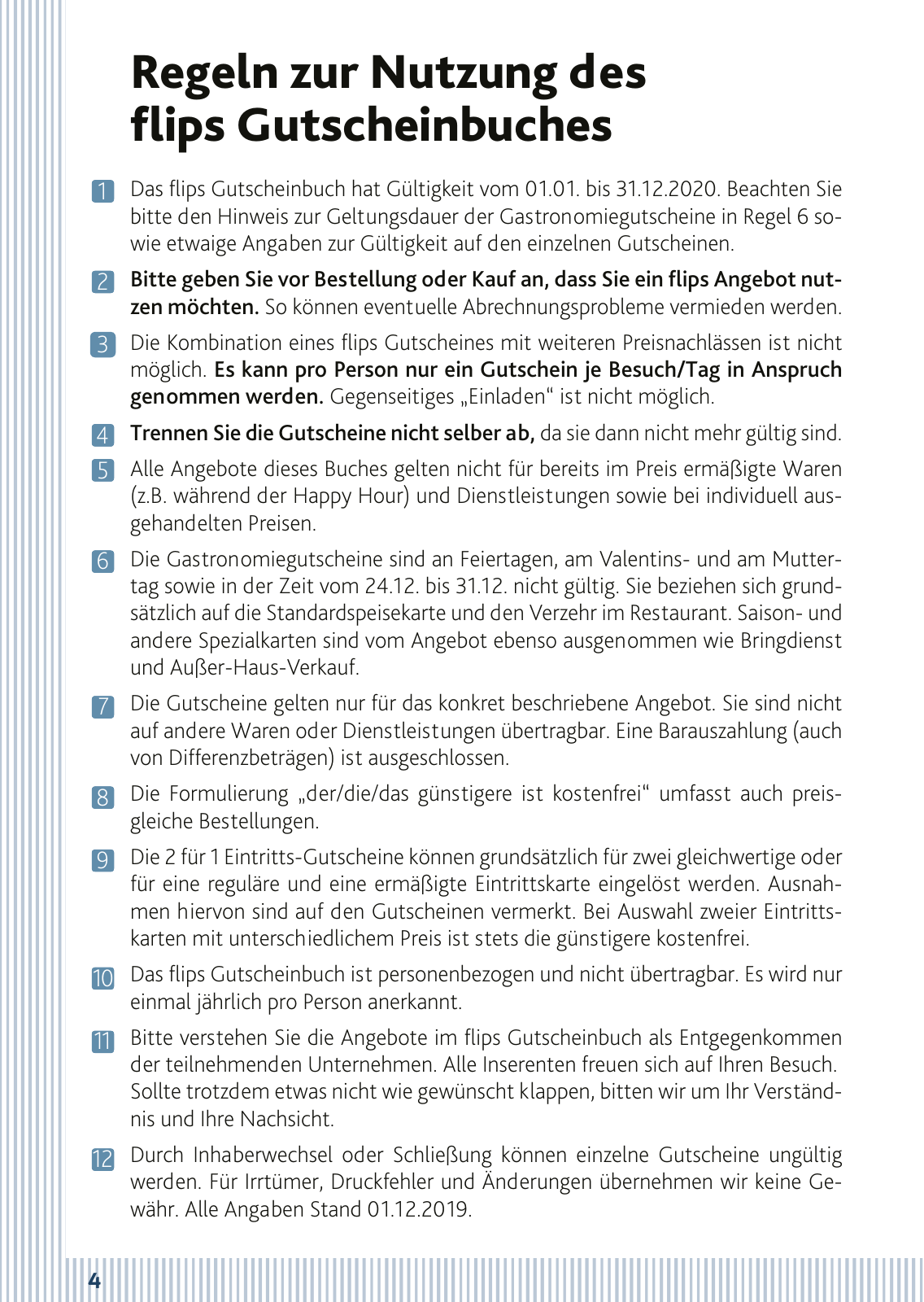 Vorschau FLIPS Gutscheinbuch 2020 Seite 4
