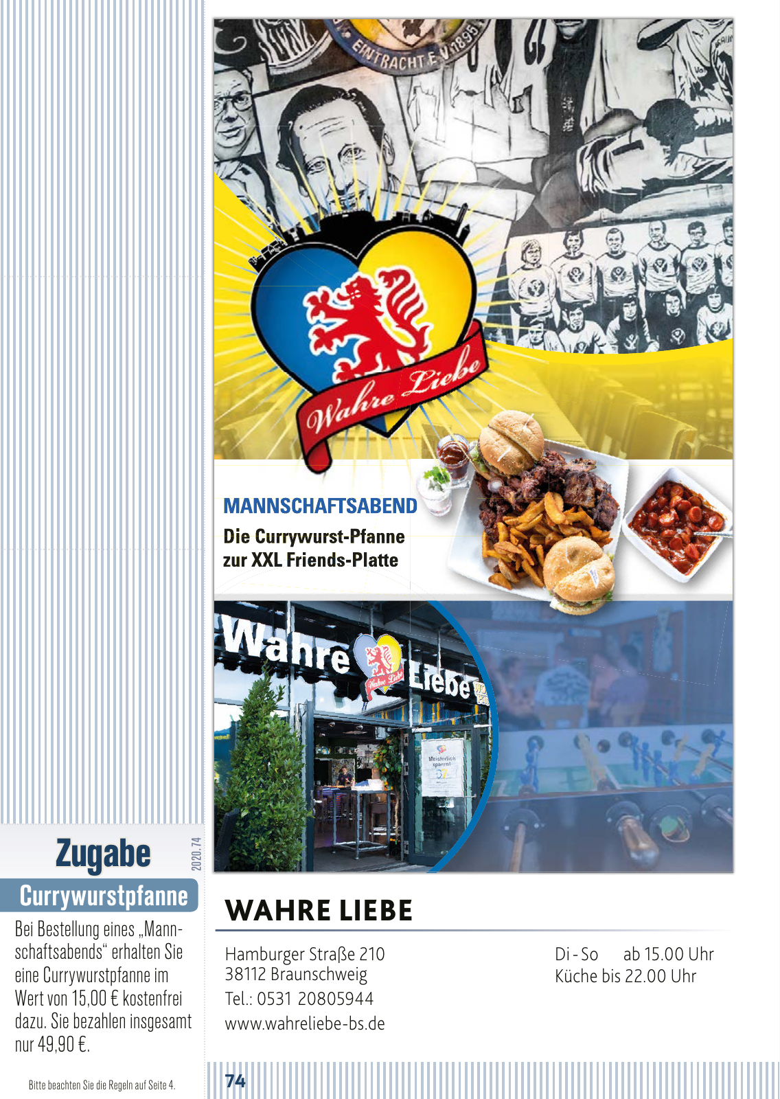 Vorschau FLIPS Gutscheinbuch 2020 Seite 74