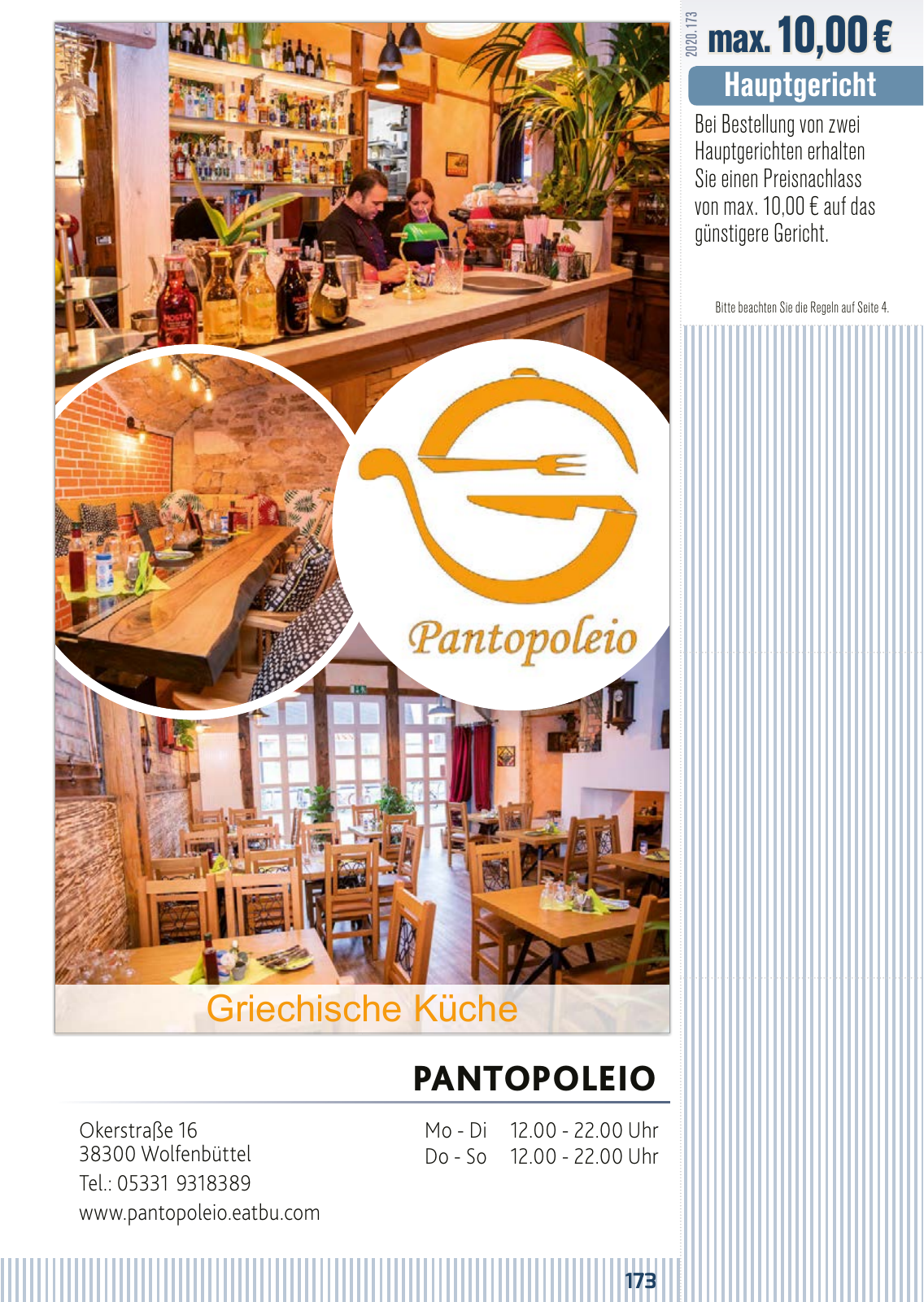 Vorschau FLIPS Gutscheinbuch 2020 Seite 173