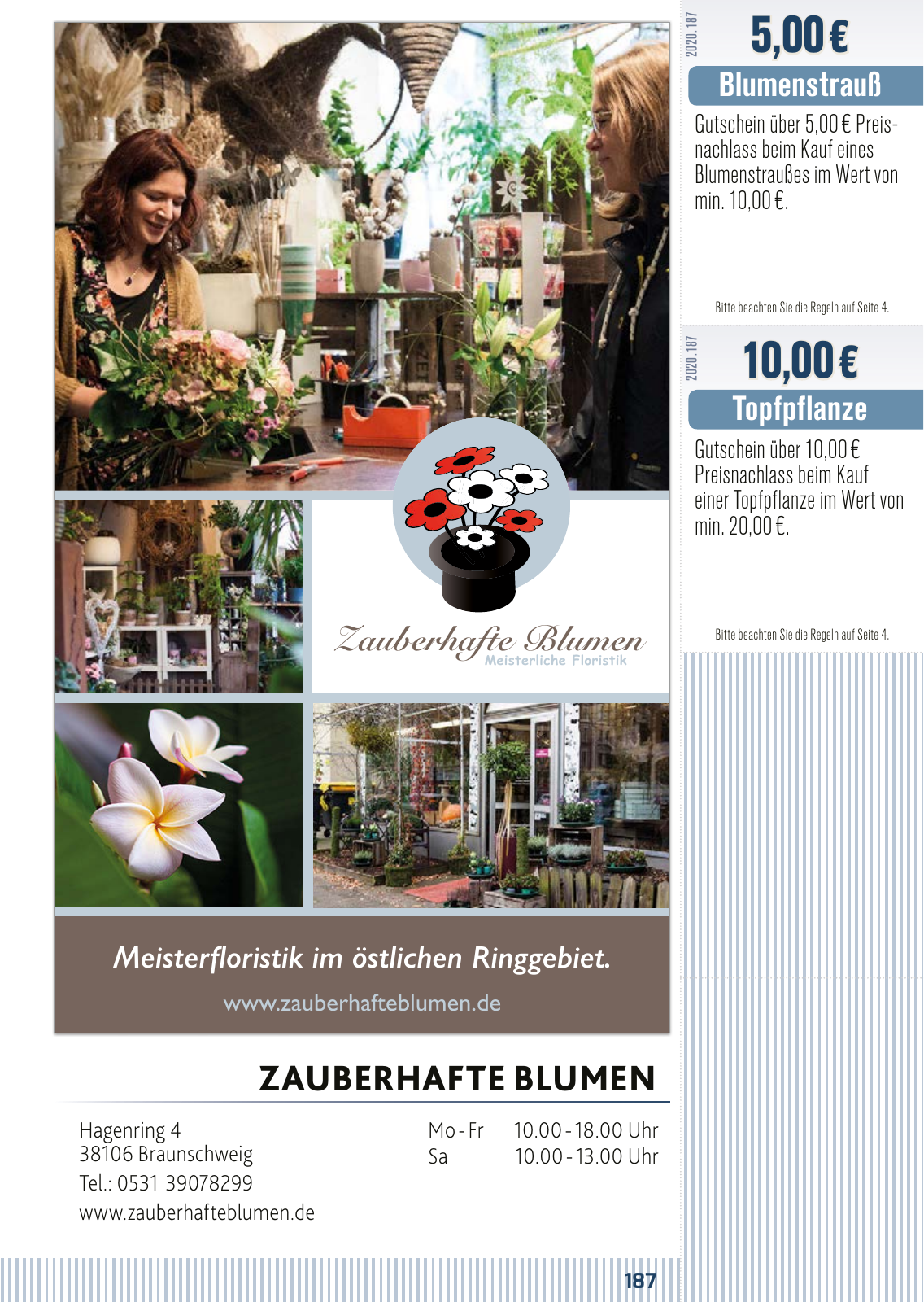 Vorschau FLIPS Gutscheinbuch 2020 Seite 187