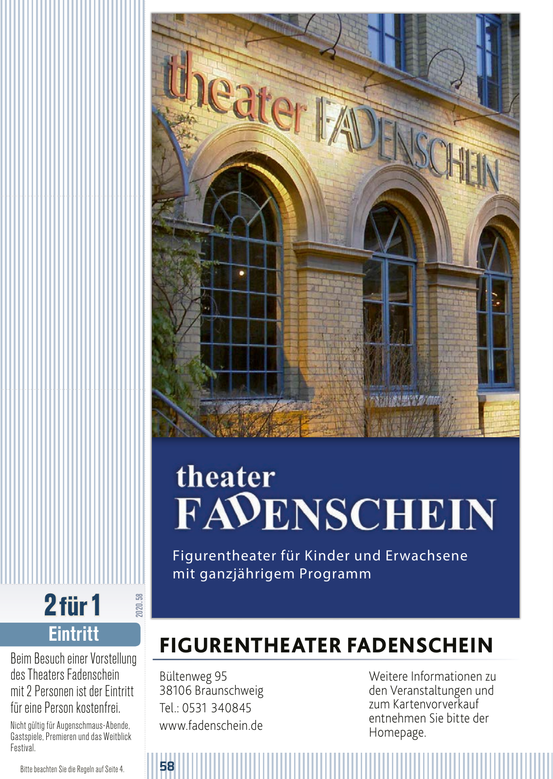 Vorschau FLIPS Gutscheinbuch 2020 Seite 58