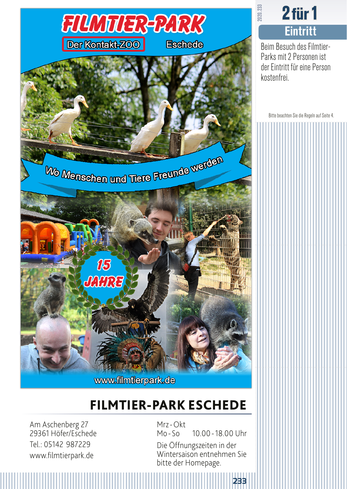 Vorschau FLIPS Gutscheinbuch 2020 Seite 233