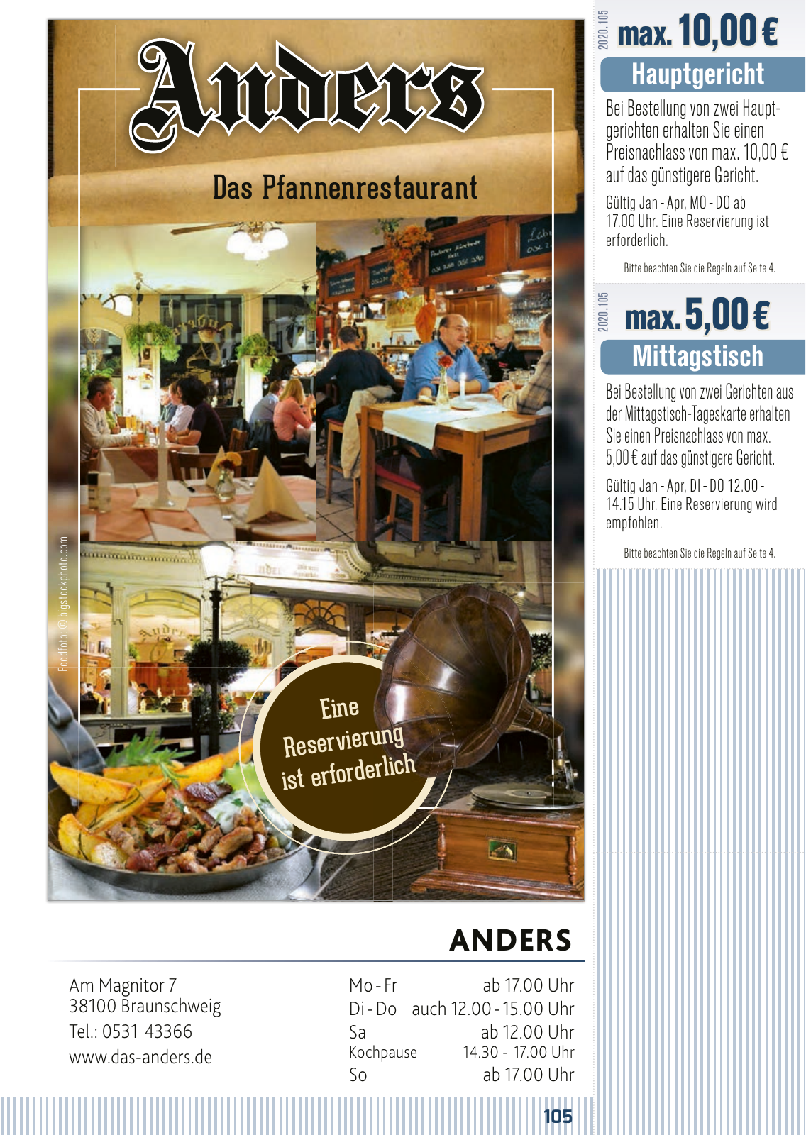 Vorschau FLIPS Gutscheinbuch 2020 Seite 105