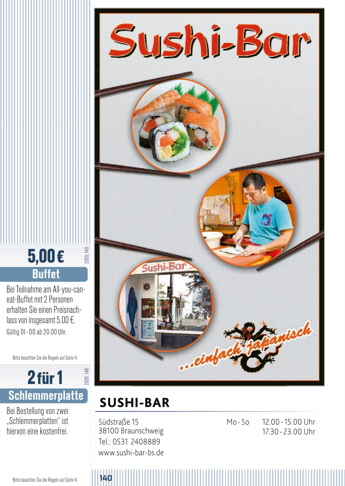 Vorschau FLIPS Gutscheinbuch 2020 Seite 140
