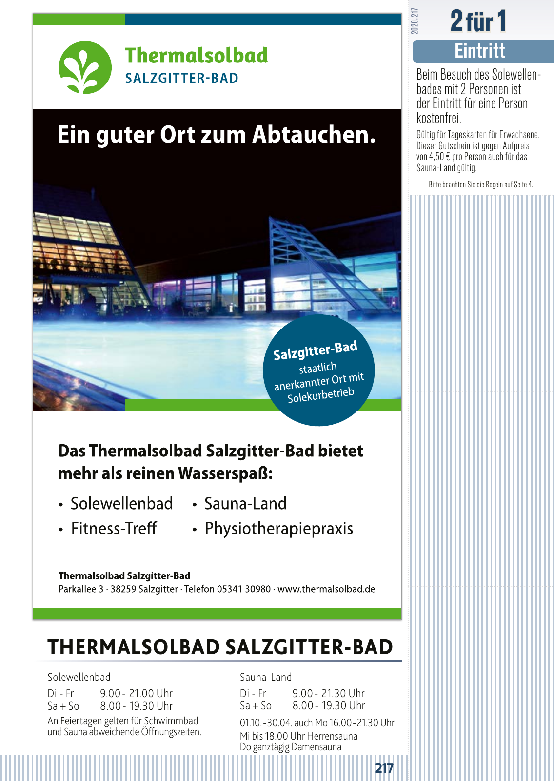 Vorschau FLIPS Gutscheinbuch 2020 Seite 217
