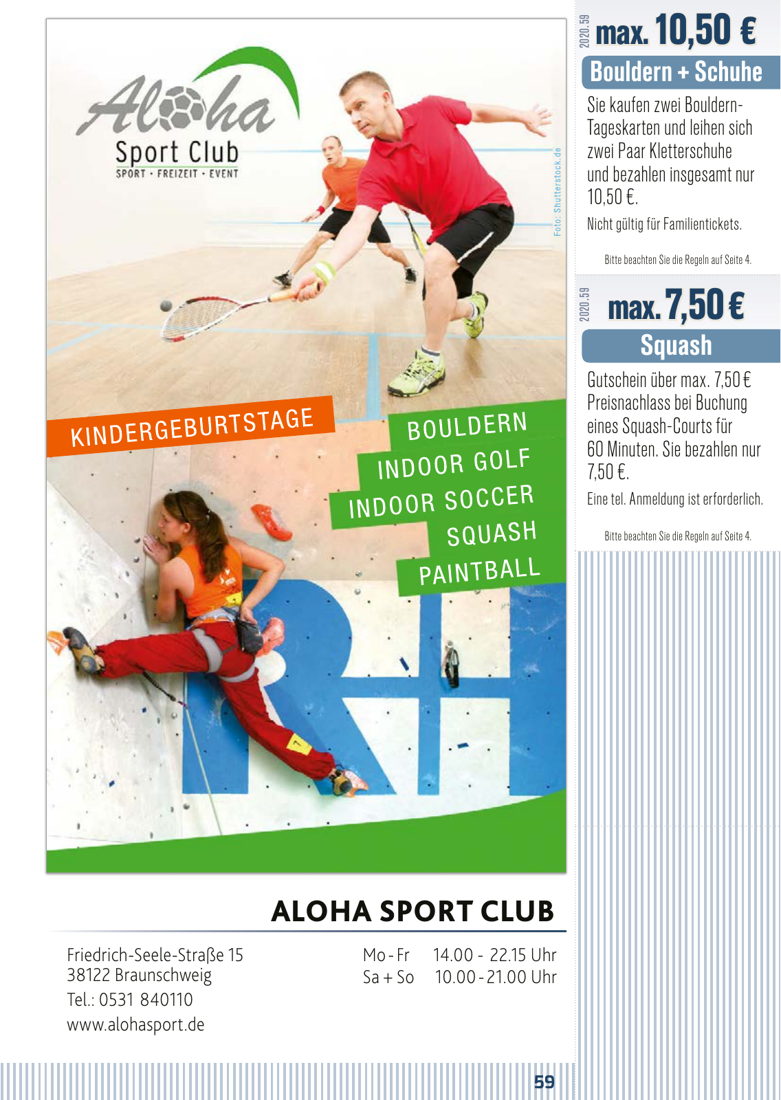 Vorschau FLIPS Gutscheinbuch 2020 Seite 59