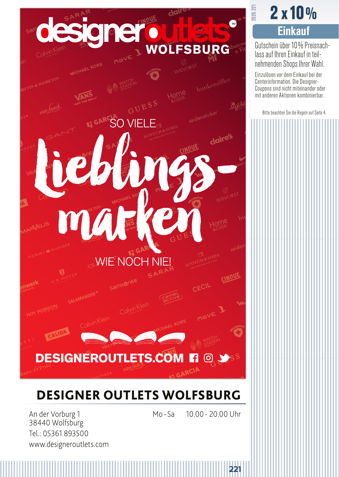 Vorschau FLIPS Gutscheinbuch 2020 Seite 221