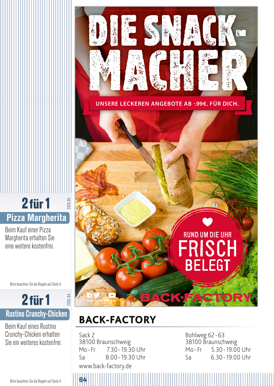 Vorschau FLIPS Gutscheinbuch 2020 Seite 84