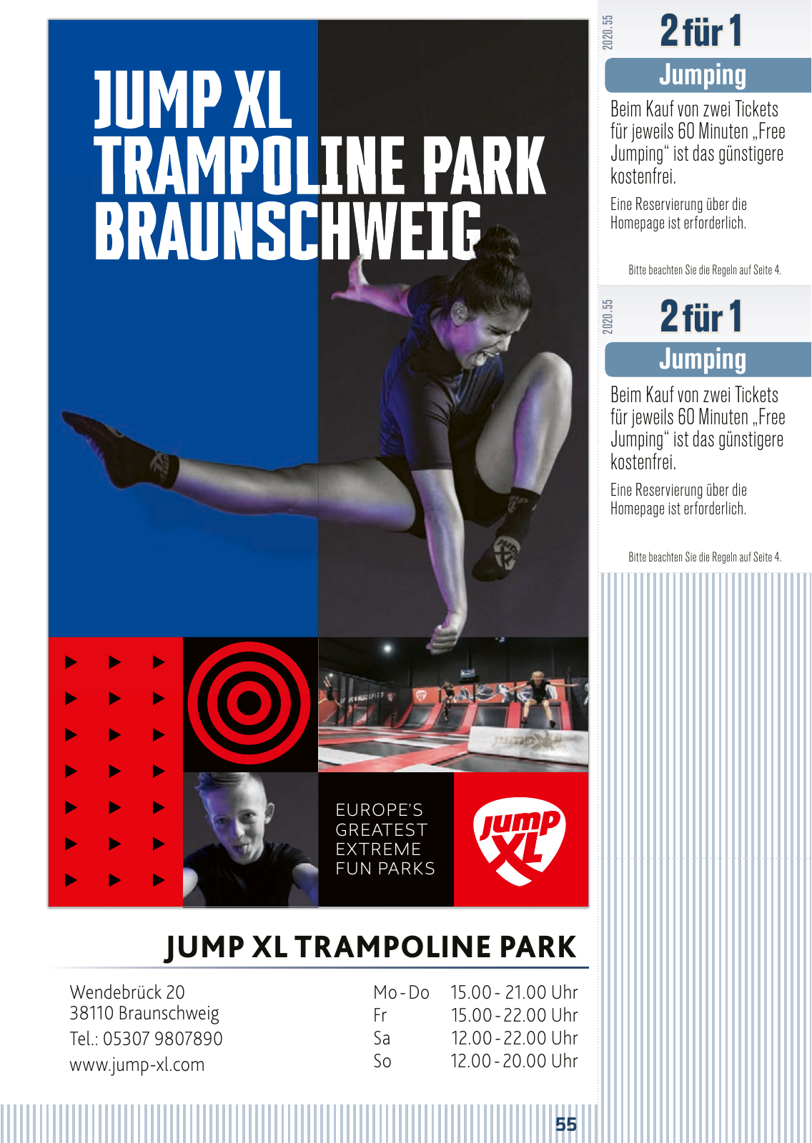 Vorschau FLIPS Gutscheinbuch 2020 Seite 55