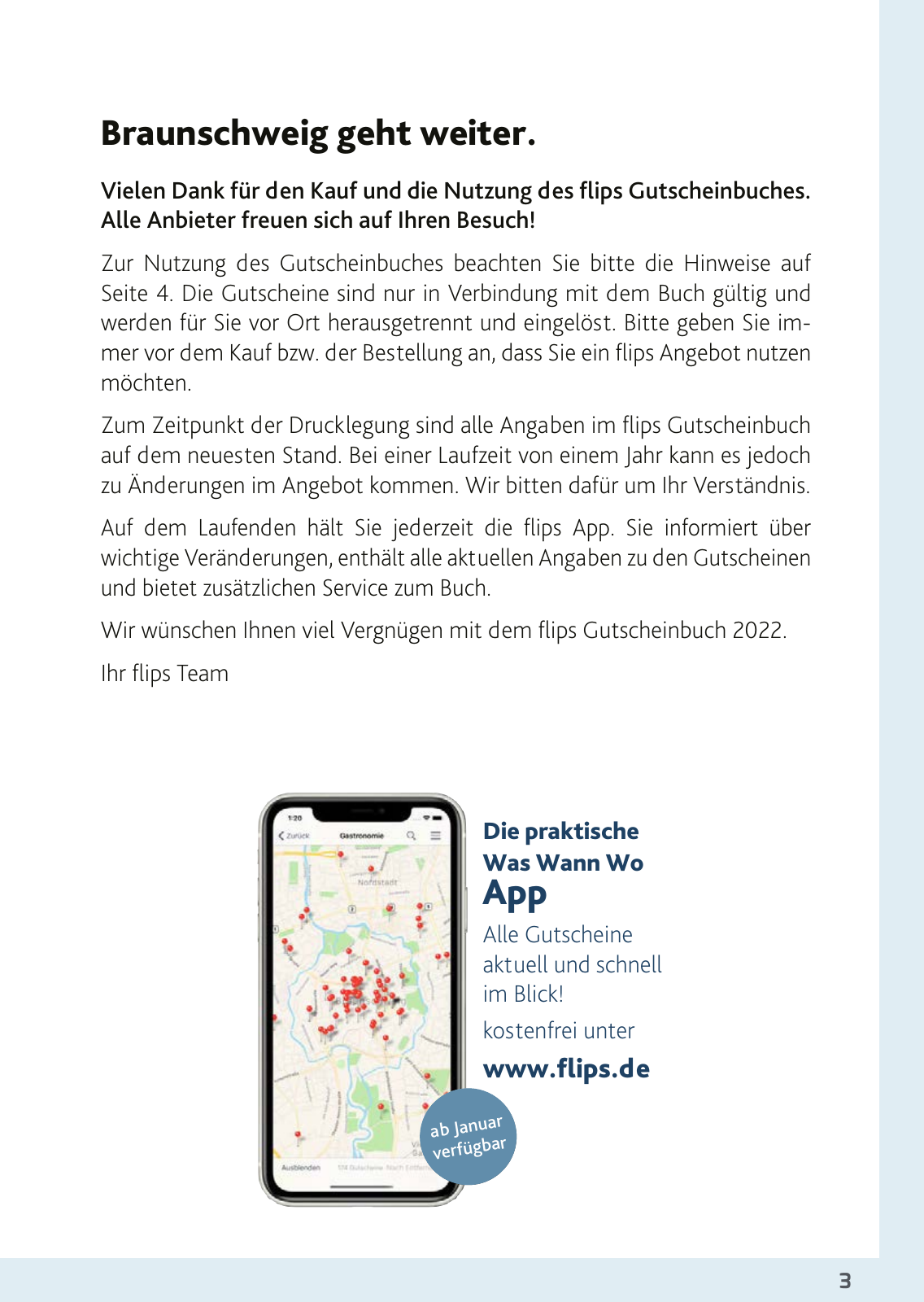 Vorschau FLIPS Gutscheinbuch 2022 Seite 3