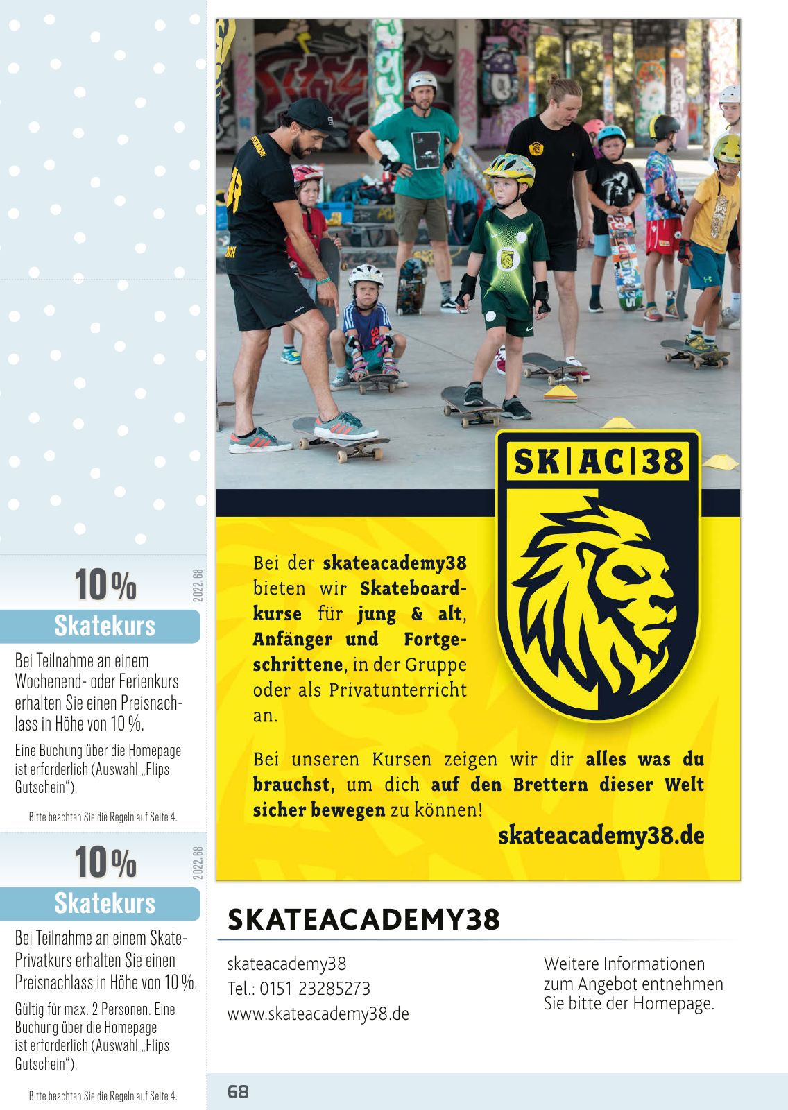 Vorschau FLIPS Gutscheinbuch 2022 Seite 68