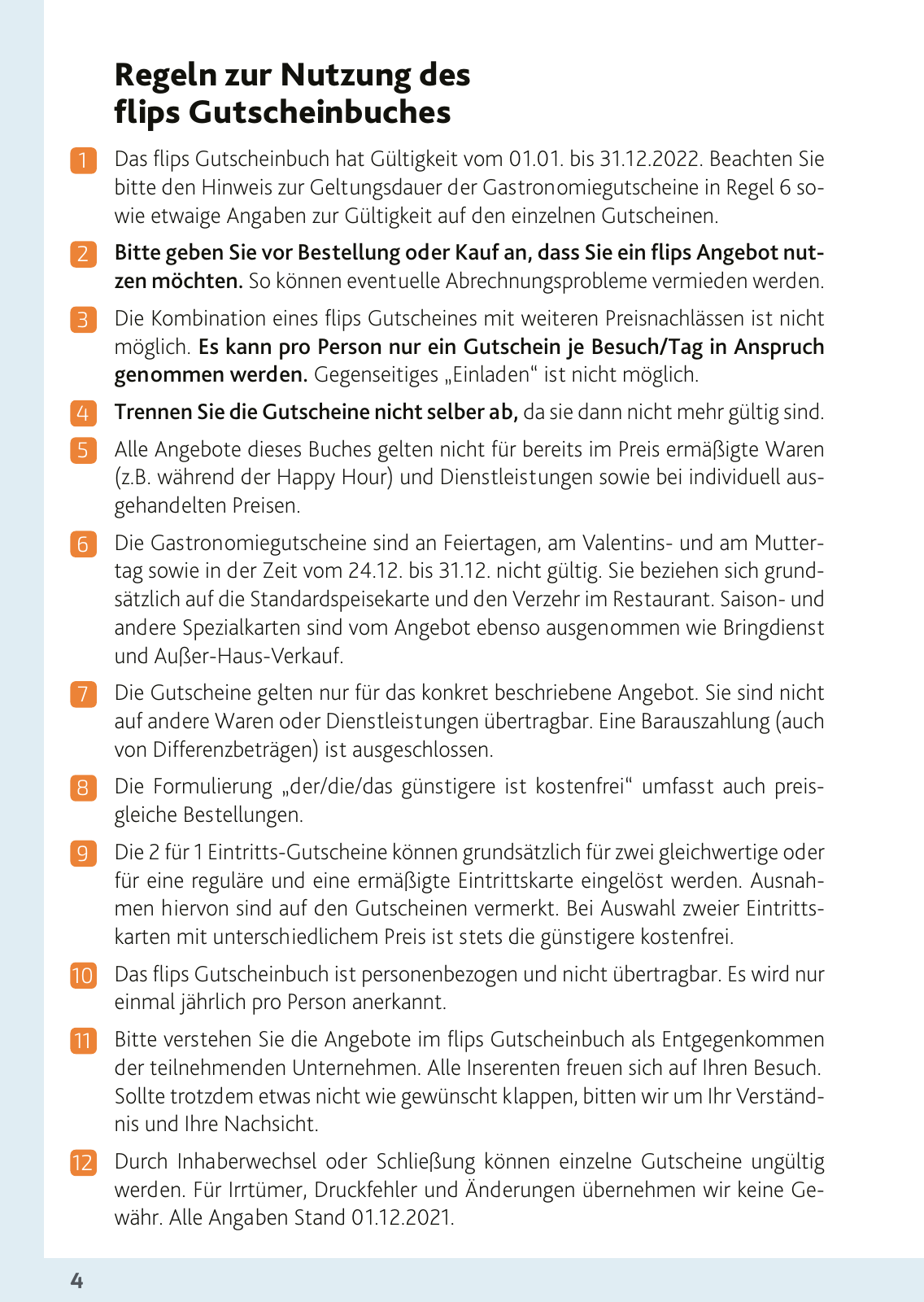 Vorschau FLIPS Gutscheinbuch 2022 Seite 4