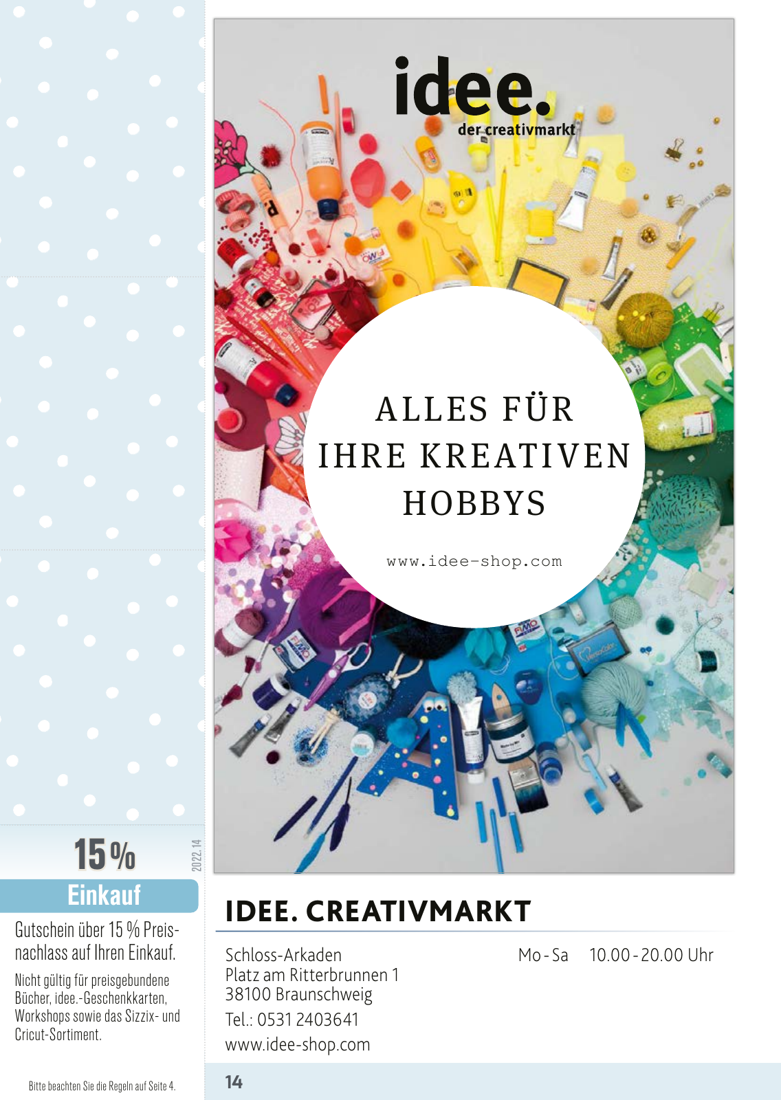 Vorschau FLIPS Gutscheinbuch 2022 Seite 14