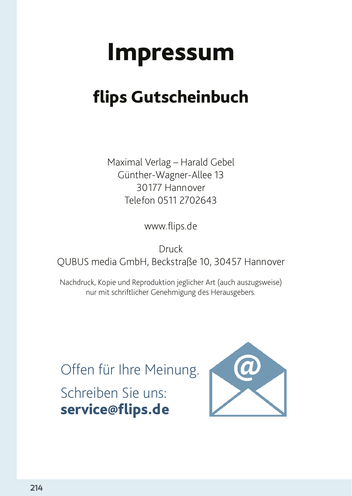 Vorschau FLIPS Gutscheinbuch 2022 Seite 214